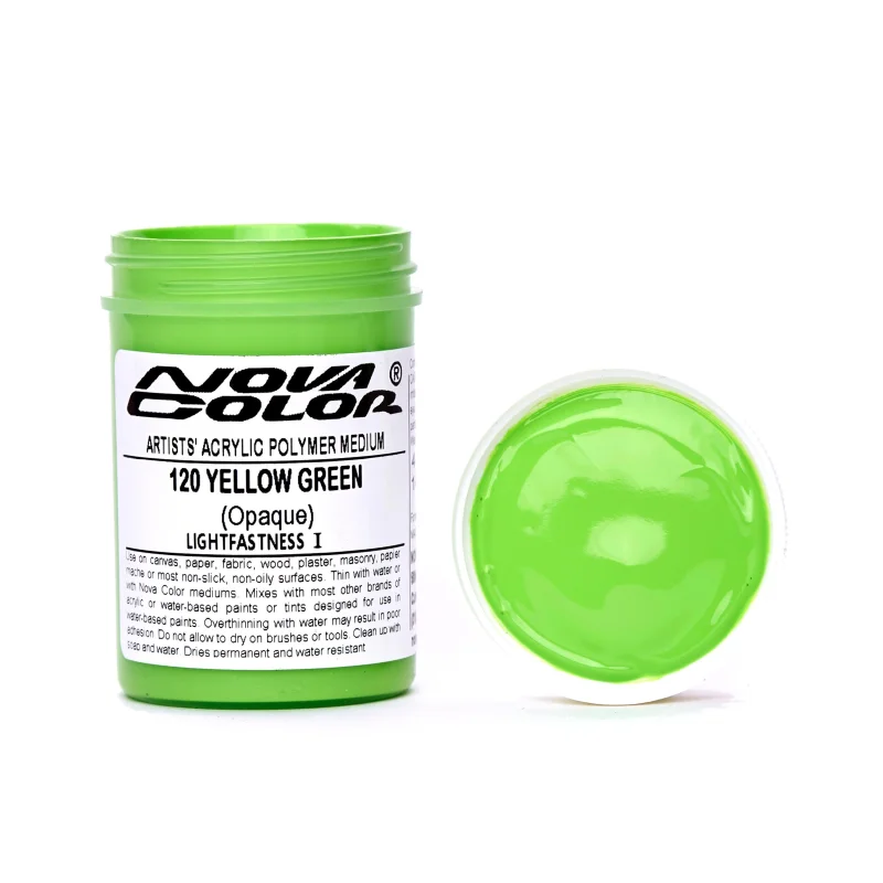 #120 Yellow Green – Lightfastness: | – Opaque