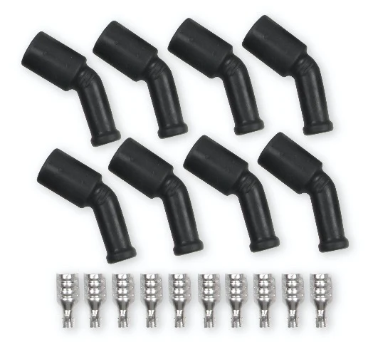 ACCEL 170135-8 LS/LT 135 DEG COIL BOOT and TERM KIT, 8