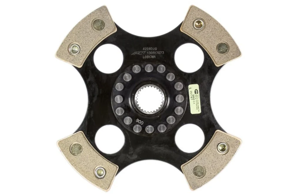 Advanced Clutch Technology 4224020 4 Pad Rigid Race Disc