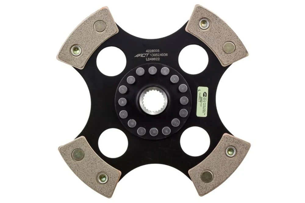 Advanced Clutch Technology 4228005 4 Pad Rigid Race Disc