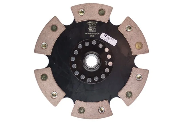 Advanced Clutch Technology 6214014 6 Pad Rigid Race Disc