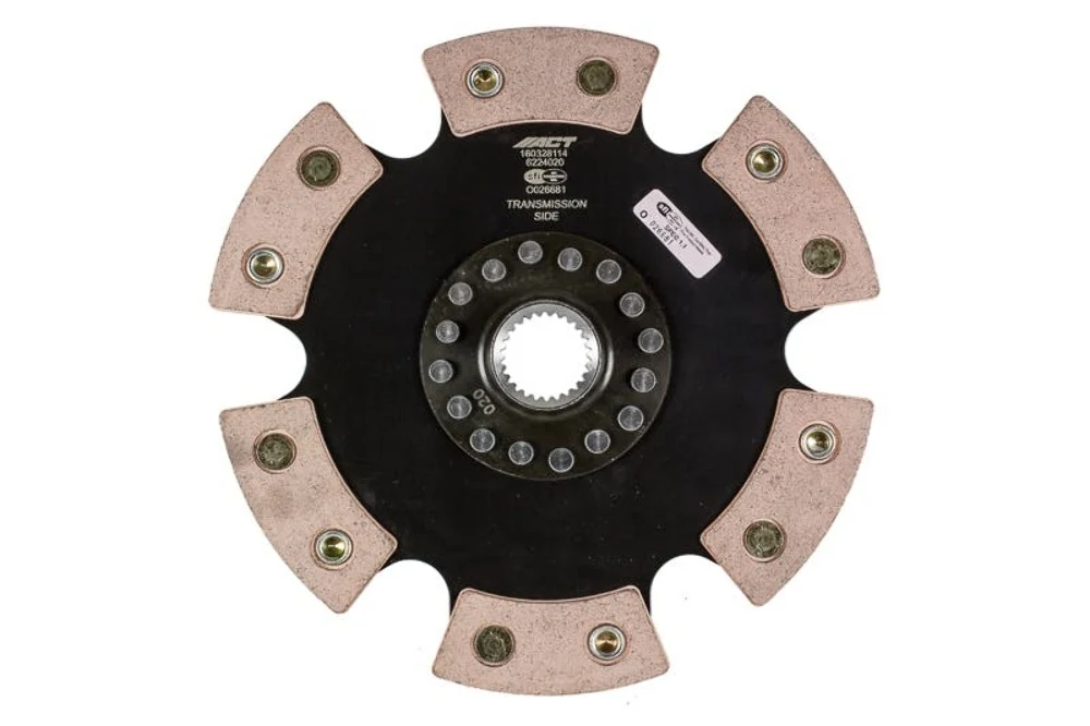 Advanced Clutch Technology 6224020 6 Pad Rigid Race Disc