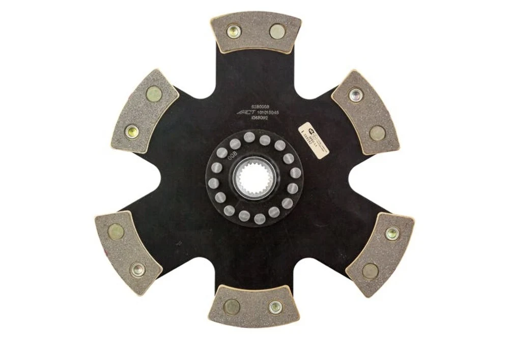 Advanced Clutch Technology 6280008 6 Pad Rigid Race Disc