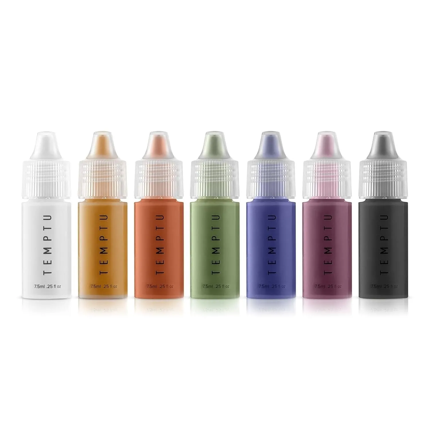 Customizable Makeup Shade Adjuster Starter Set – 7 Pigments for Perfect Match