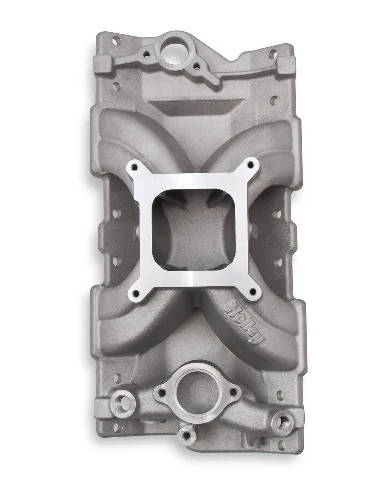 Holley 300-255 INTAKE MNFLD CATHEDRAL SPLIT SGL-PLN EFI