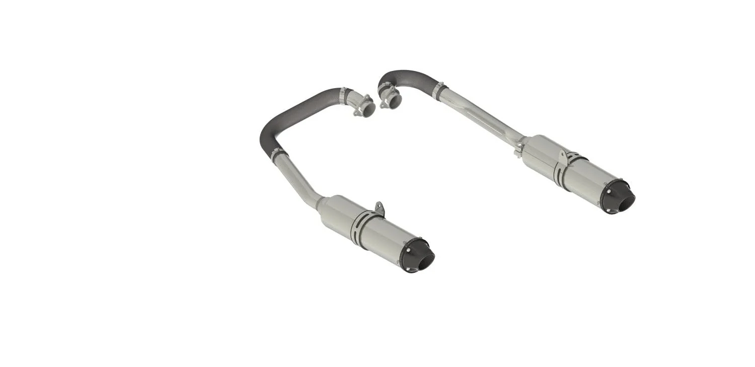 MBRP Exhaust AT-9514PT Complete Dual System Headers