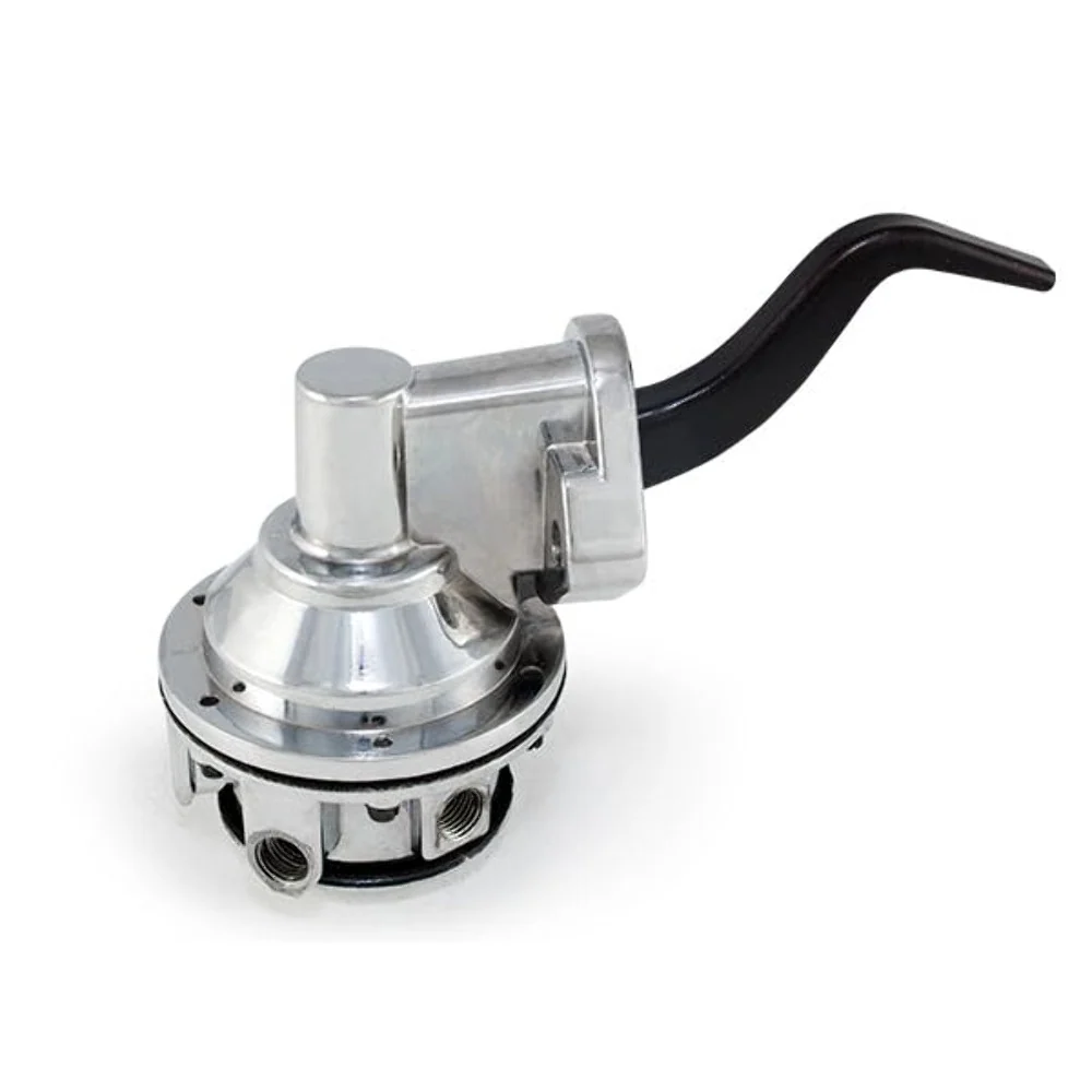 Top Street Performance JM1012C Mechanical Fuel Pump, Chrome