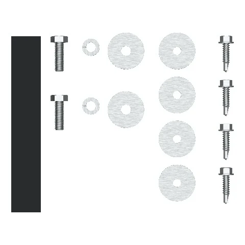 UWS UTV-59YV UTV Tool Box Hardware Kit